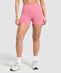 Corset Seamless Shorts - Sunset Pink