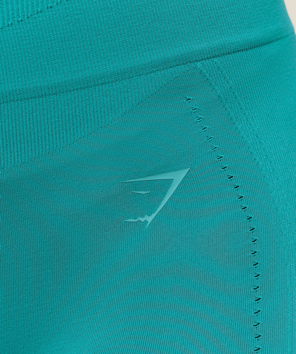 Energised Seamless Leggings - Jewel Teal