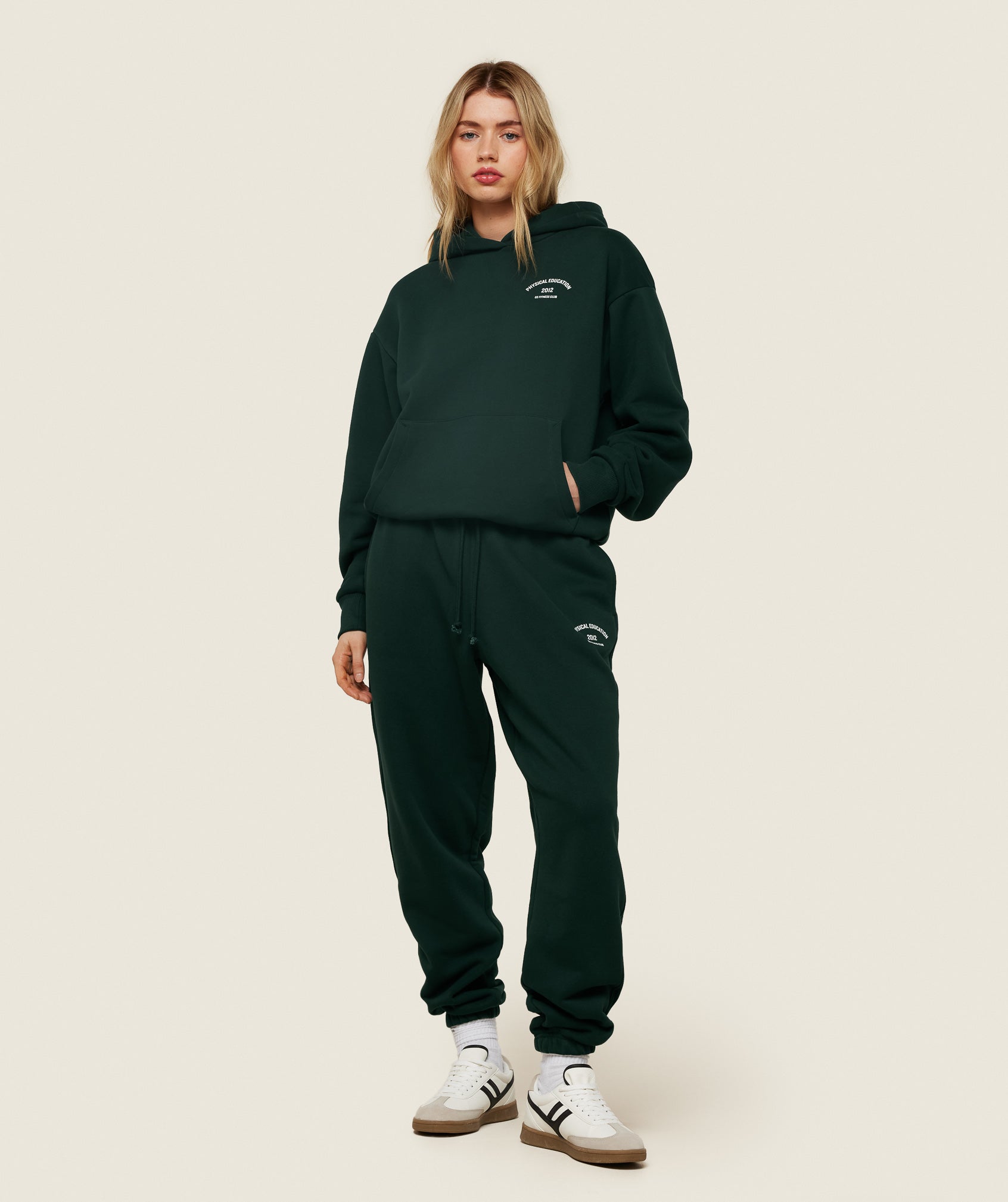 Phys Ed Graphic Hoodie - Green