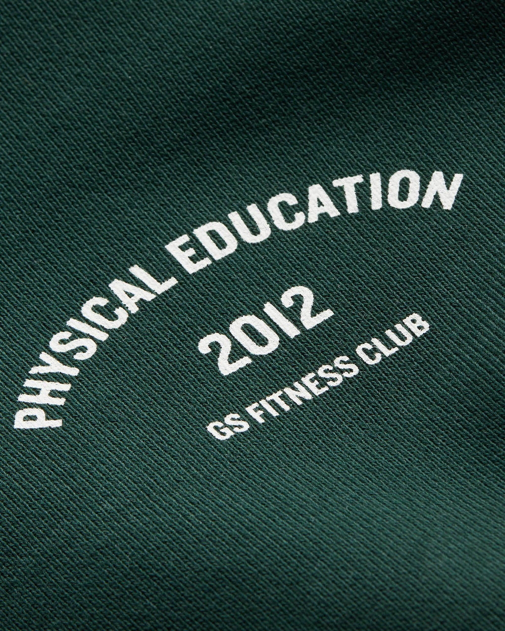 Phys Ed Graphic Hoodie - Green