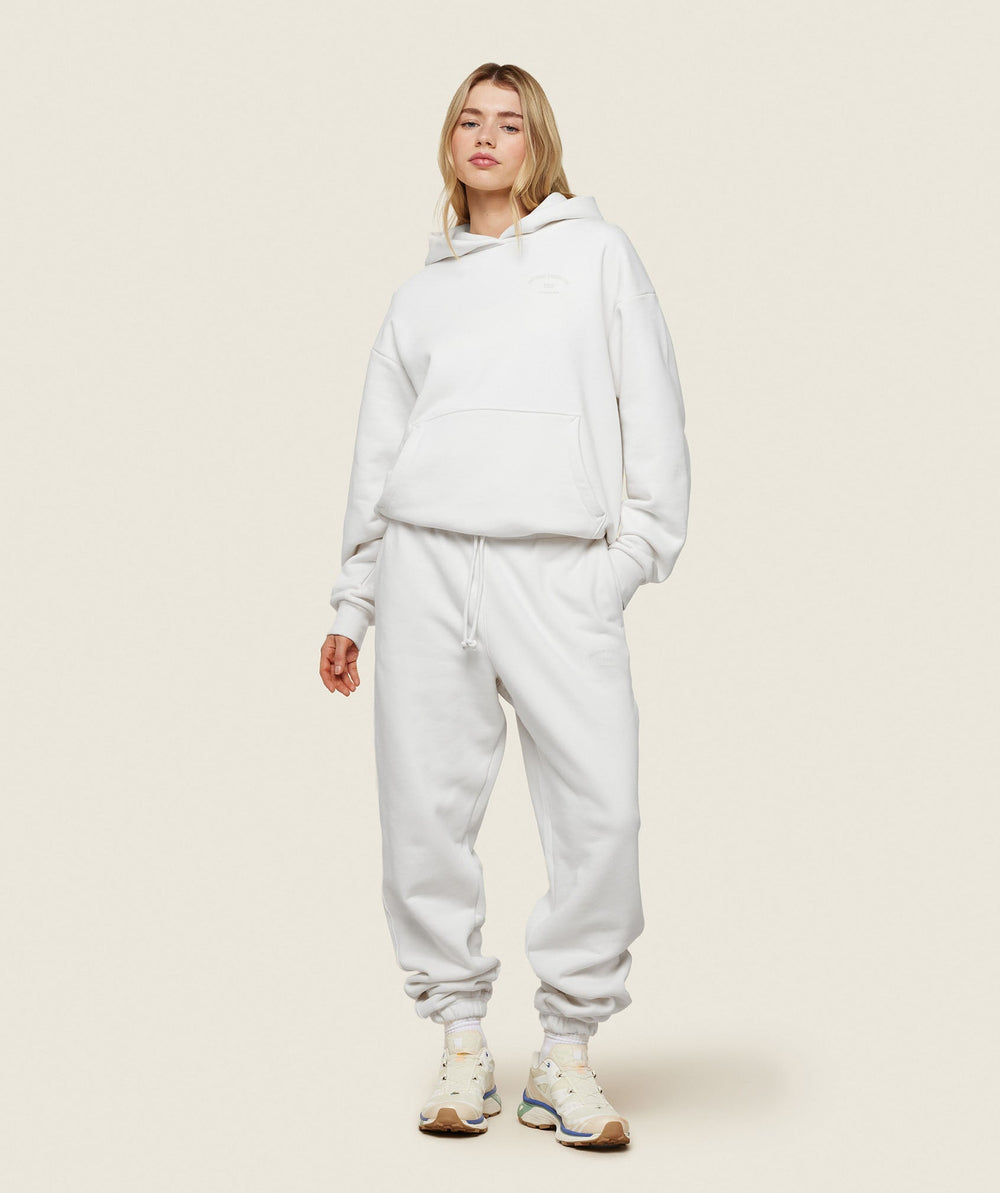 Phys Ed Graphic Sweatpants - Ecru White