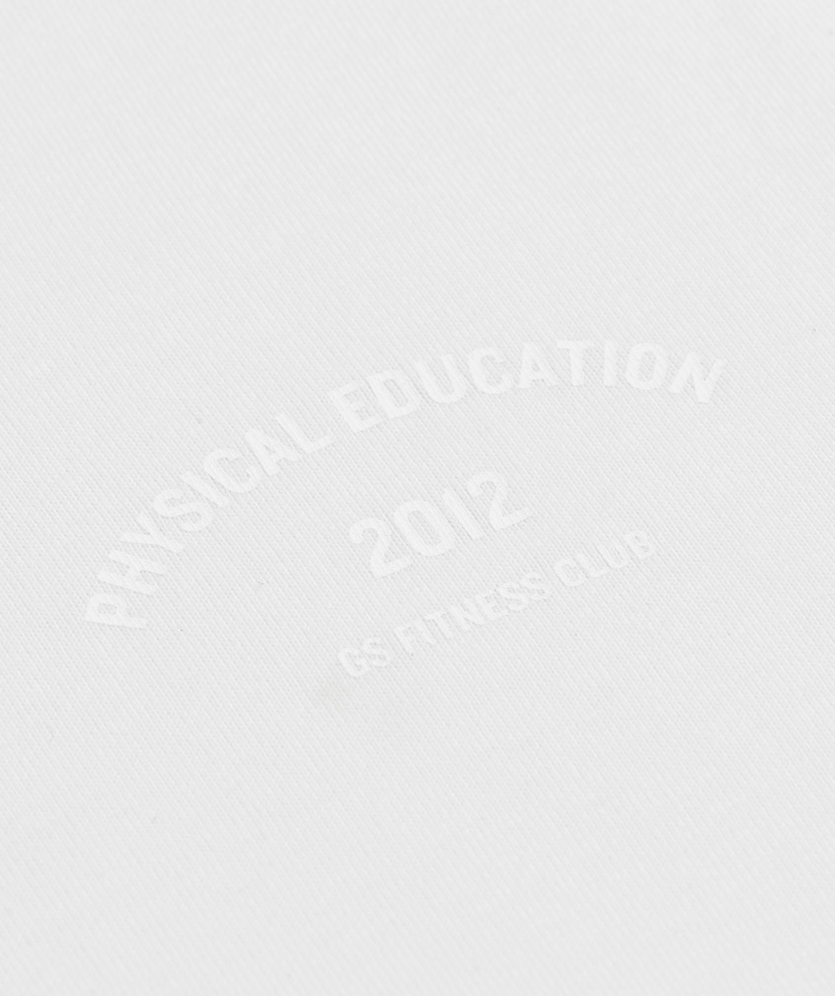Phys Ed Graphic Sweatpants - Ecru White
