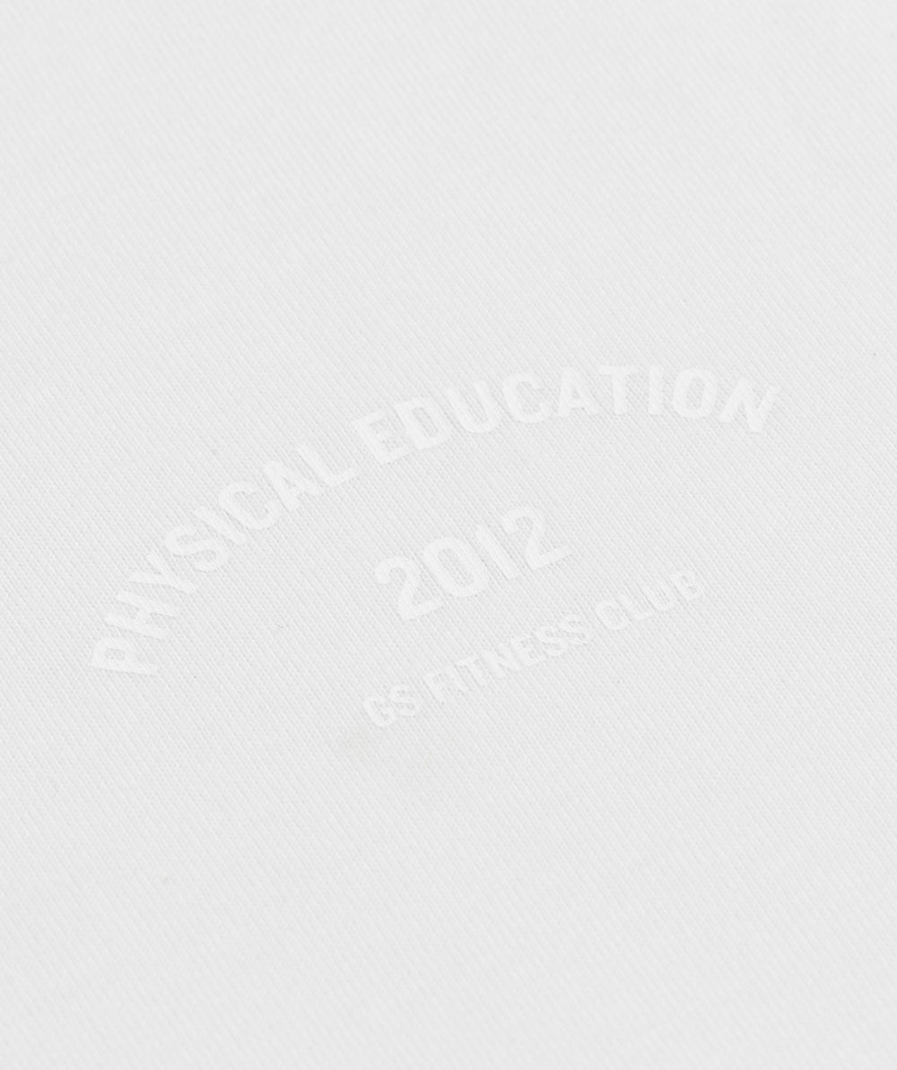 Phys Ed Graphic Sweatpants - Ecru White