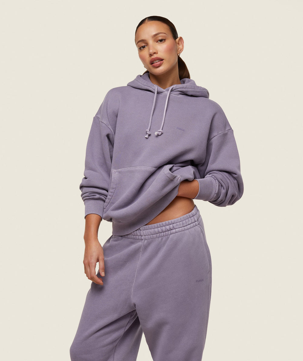 everywear Relaxed Hoodie - Fog Purple