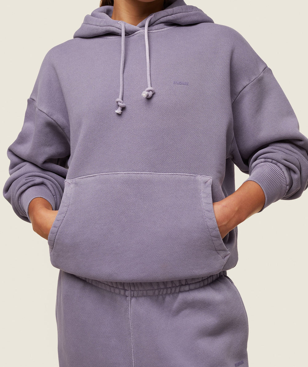 everywear Relaxed Hoodie - Fog Purple