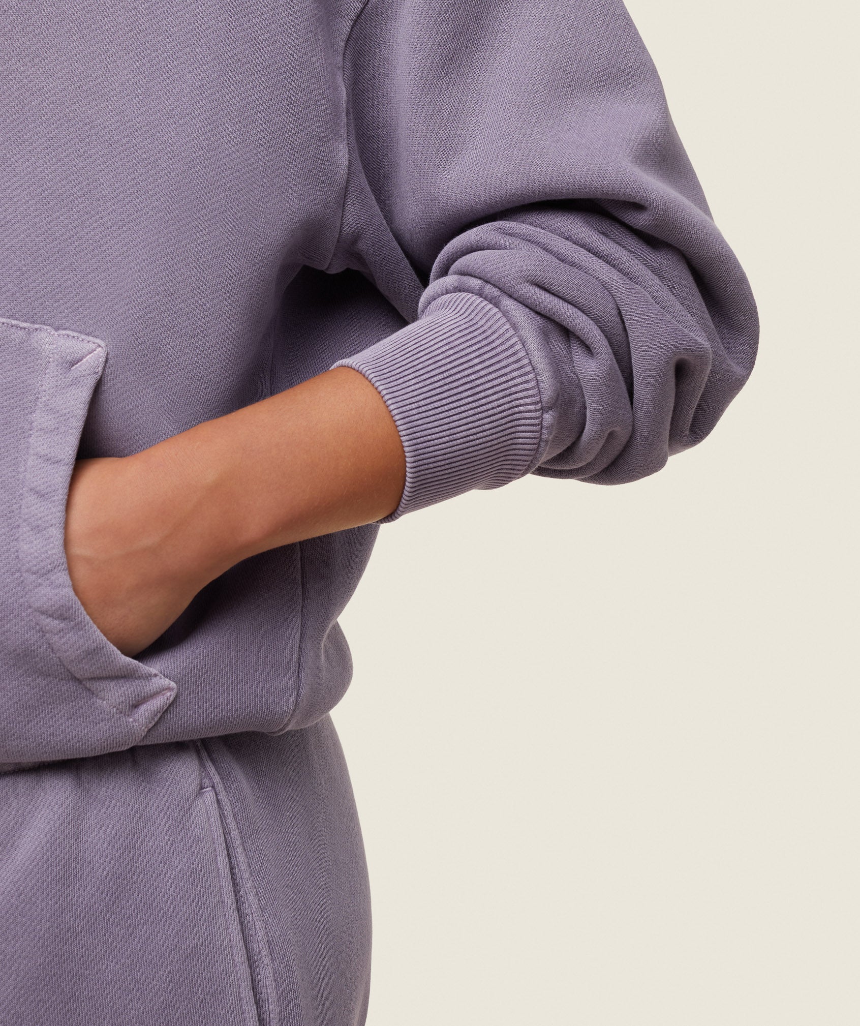 everywear Relaxed Hoodie - Fog Purple