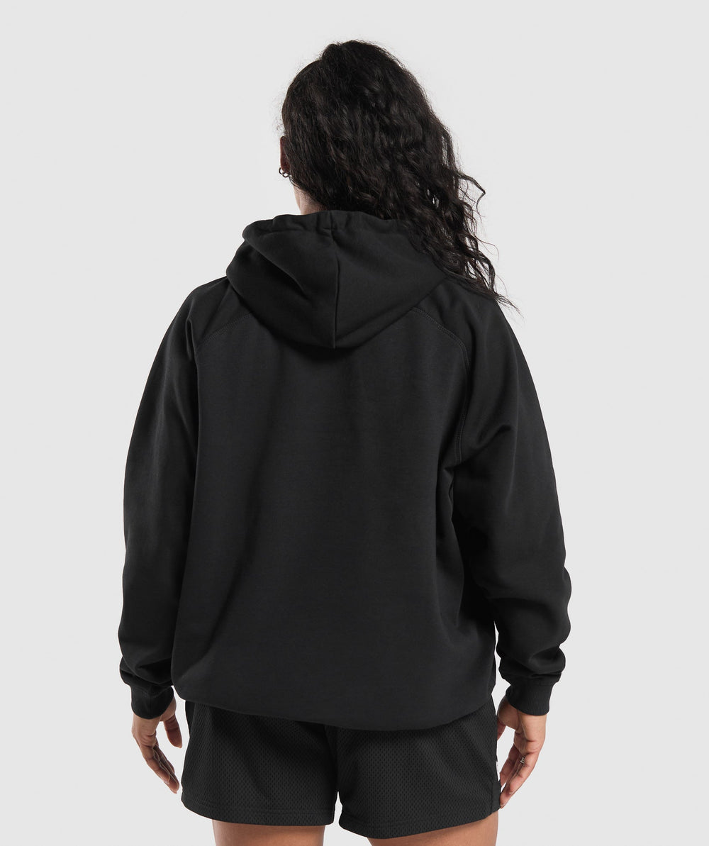 Strength Department Oversized Hoodie - Black