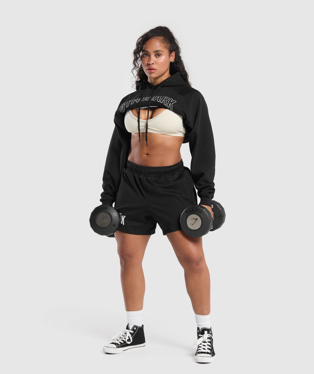 Strength Department Oversized Hoodie - Black