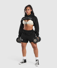 Strength Department Oversized Hoodie - Black