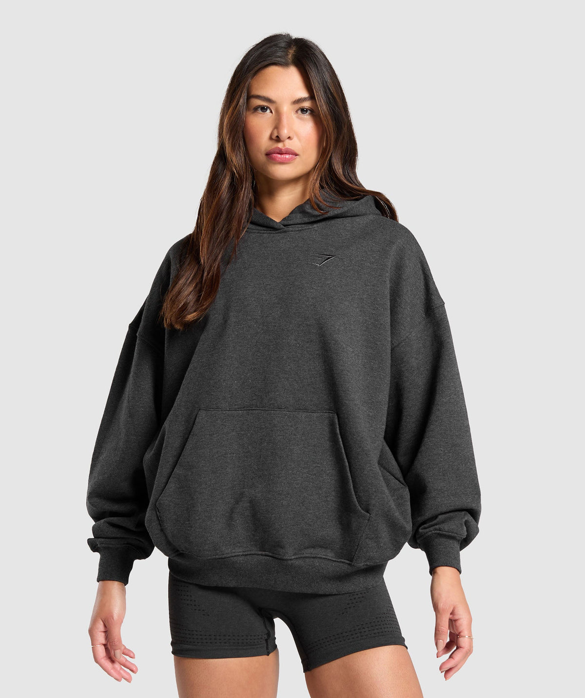 Rest Day Sweats Hoodie - Black Marl