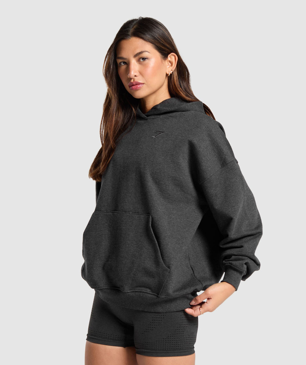 Rest Day Sweats Hoodie - Black Marl