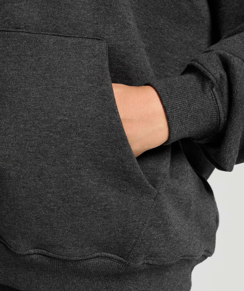 Rest Day Sweats Hoodie - Black Marl