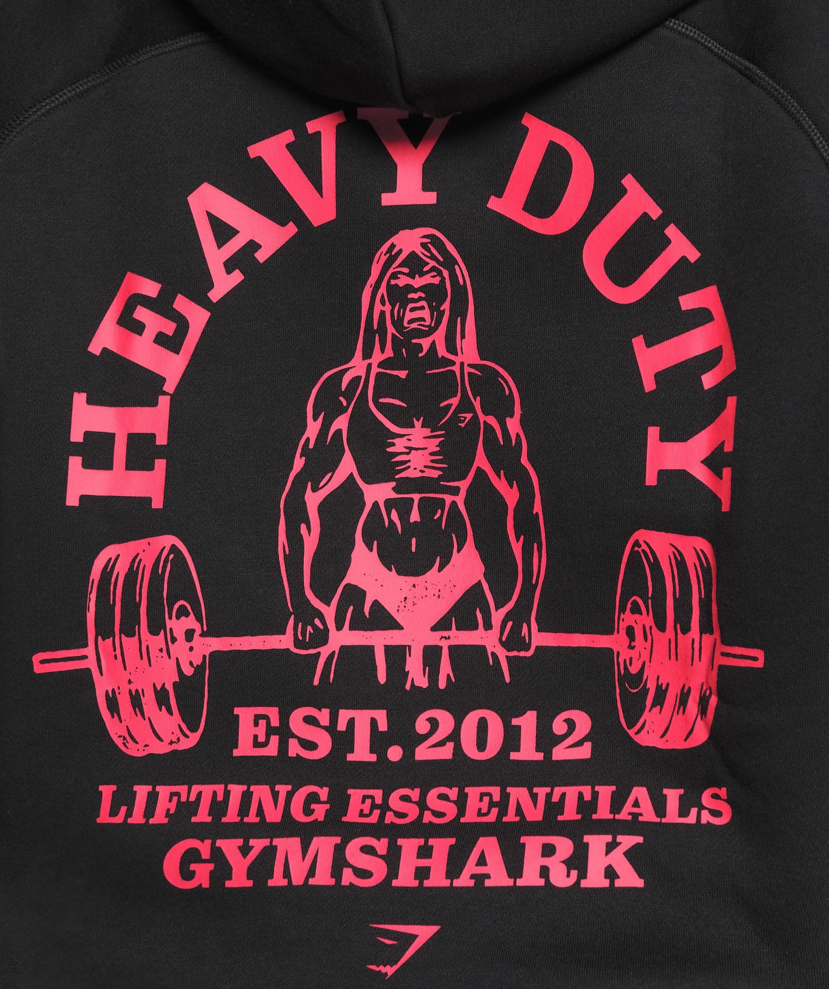 Heavy Duty Oversized Hoodie - Black