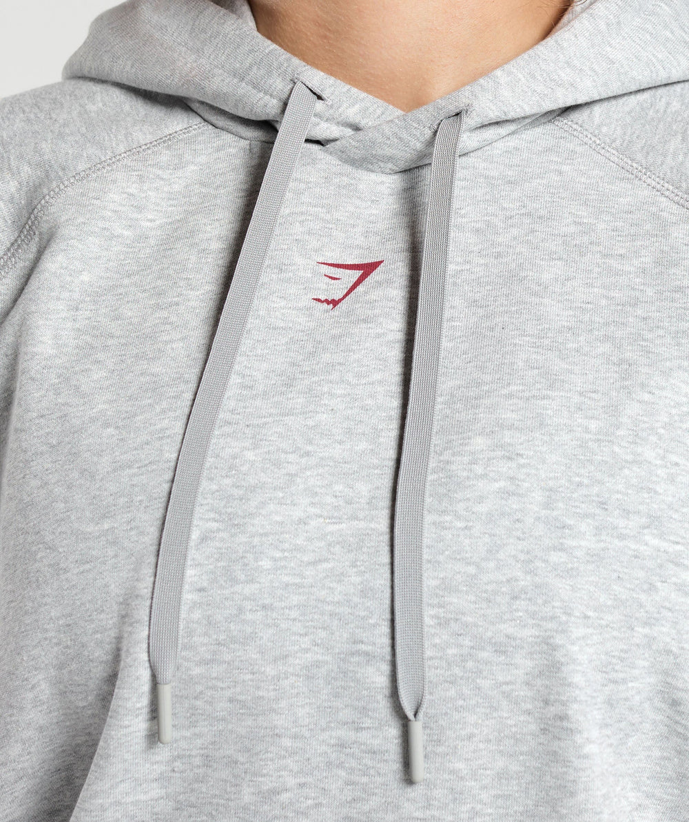 I Love Squats Hoodie - Light Grey Core Marl