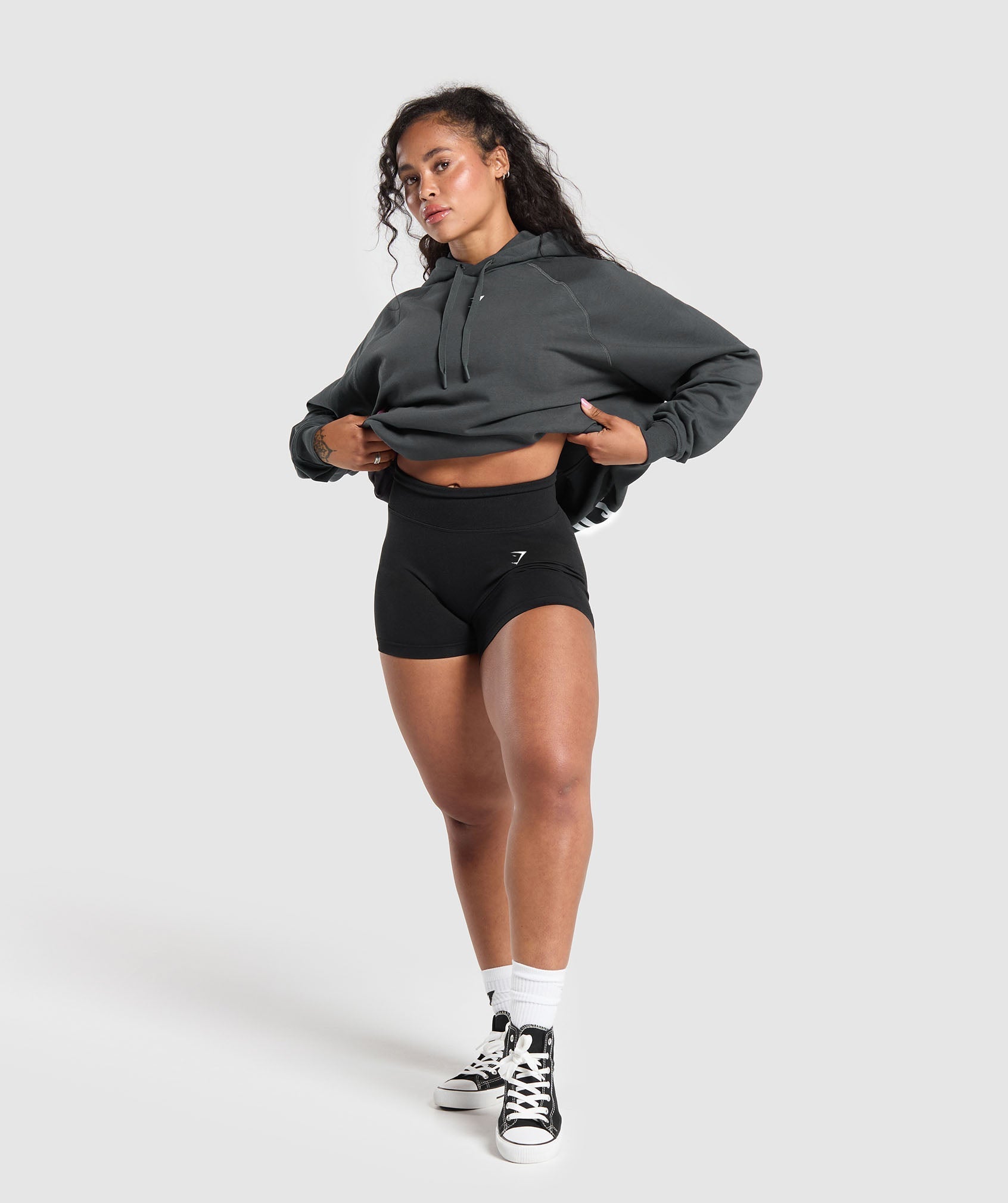 I Love Squats Hoodie - Asphalt Grey