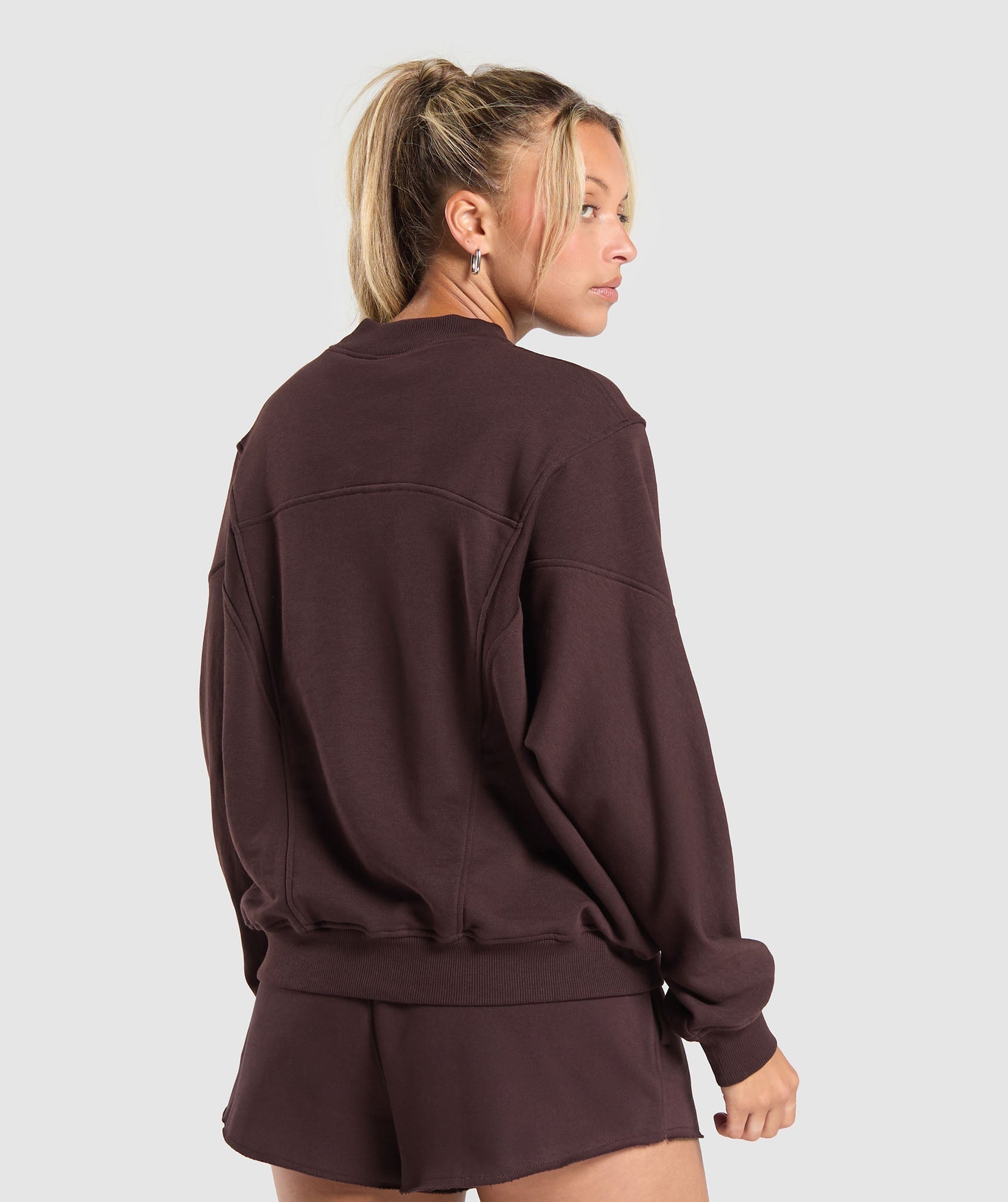 Rest Day Cotton Contour Pullover - Heritage Brown