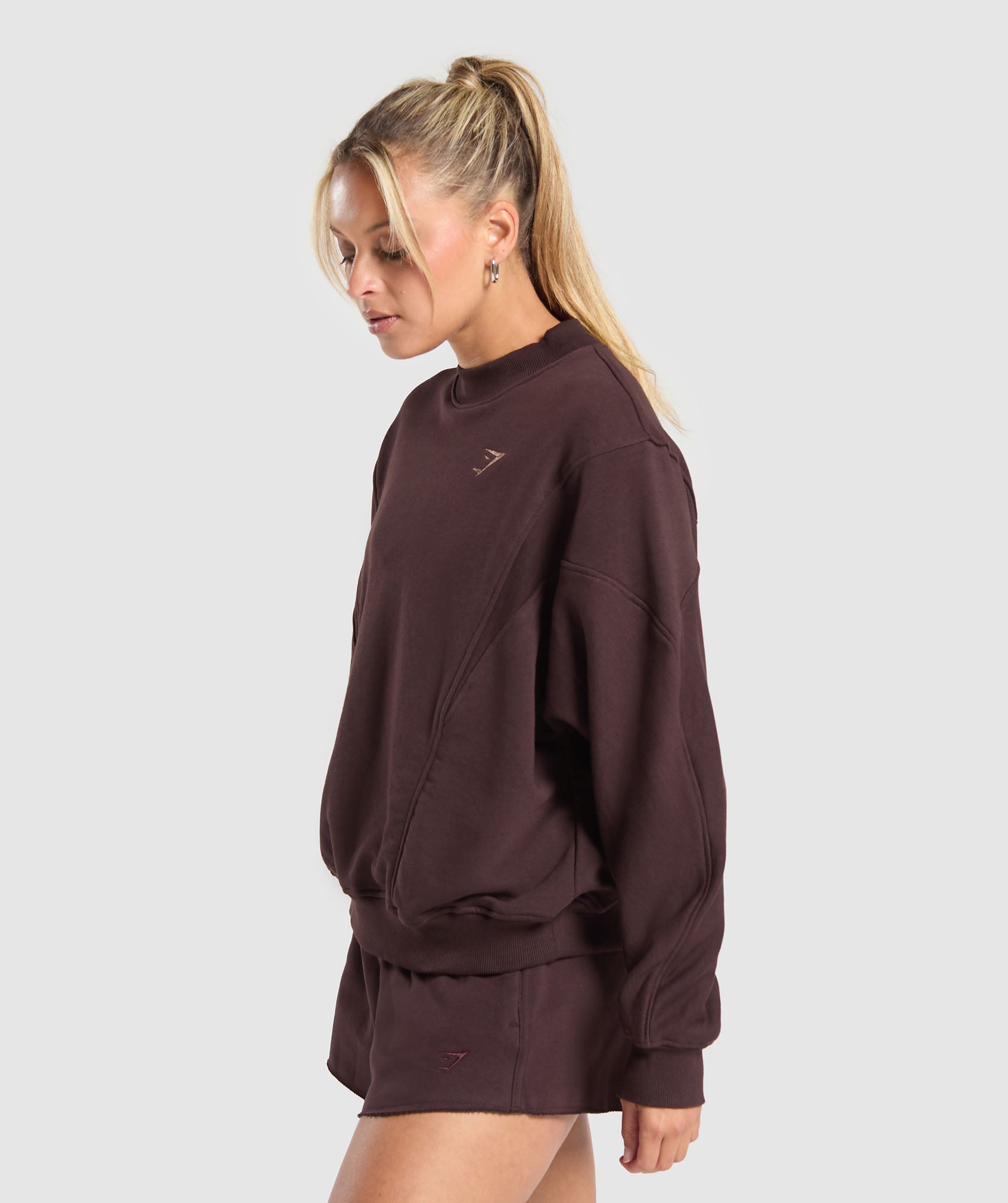 Rest Day Cotton Contour Pullover - Heritage Brown