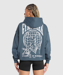 Strength In Numbers Hoodie - Cargo Blue