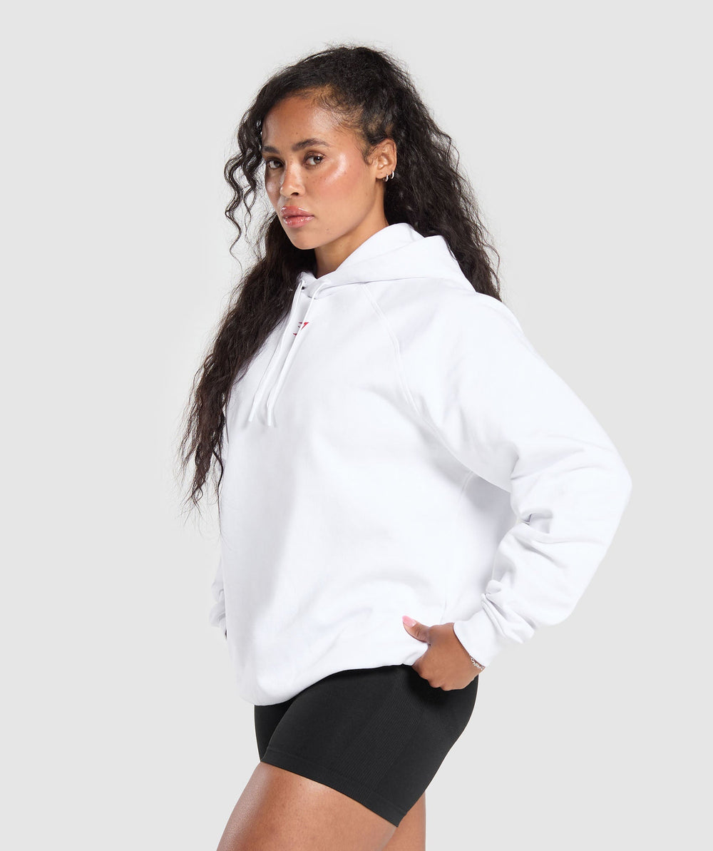 I Love Squats Hoodie - White