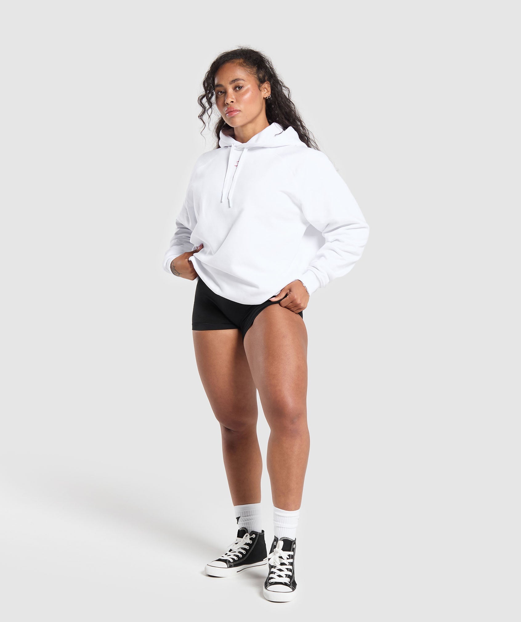 I Love Squats Hoodie - White