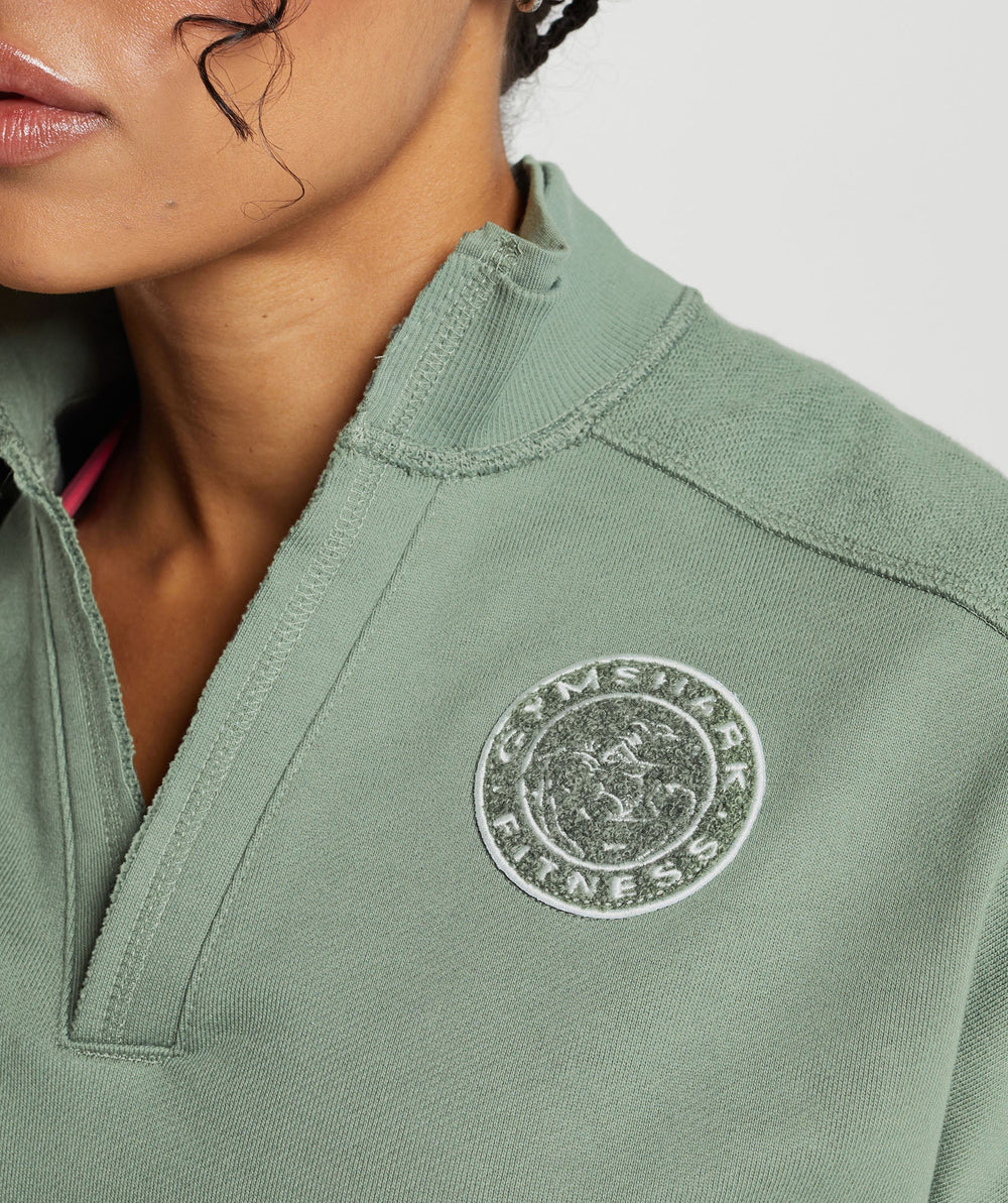Legacy Oversized Sweatshirt - Unit Green