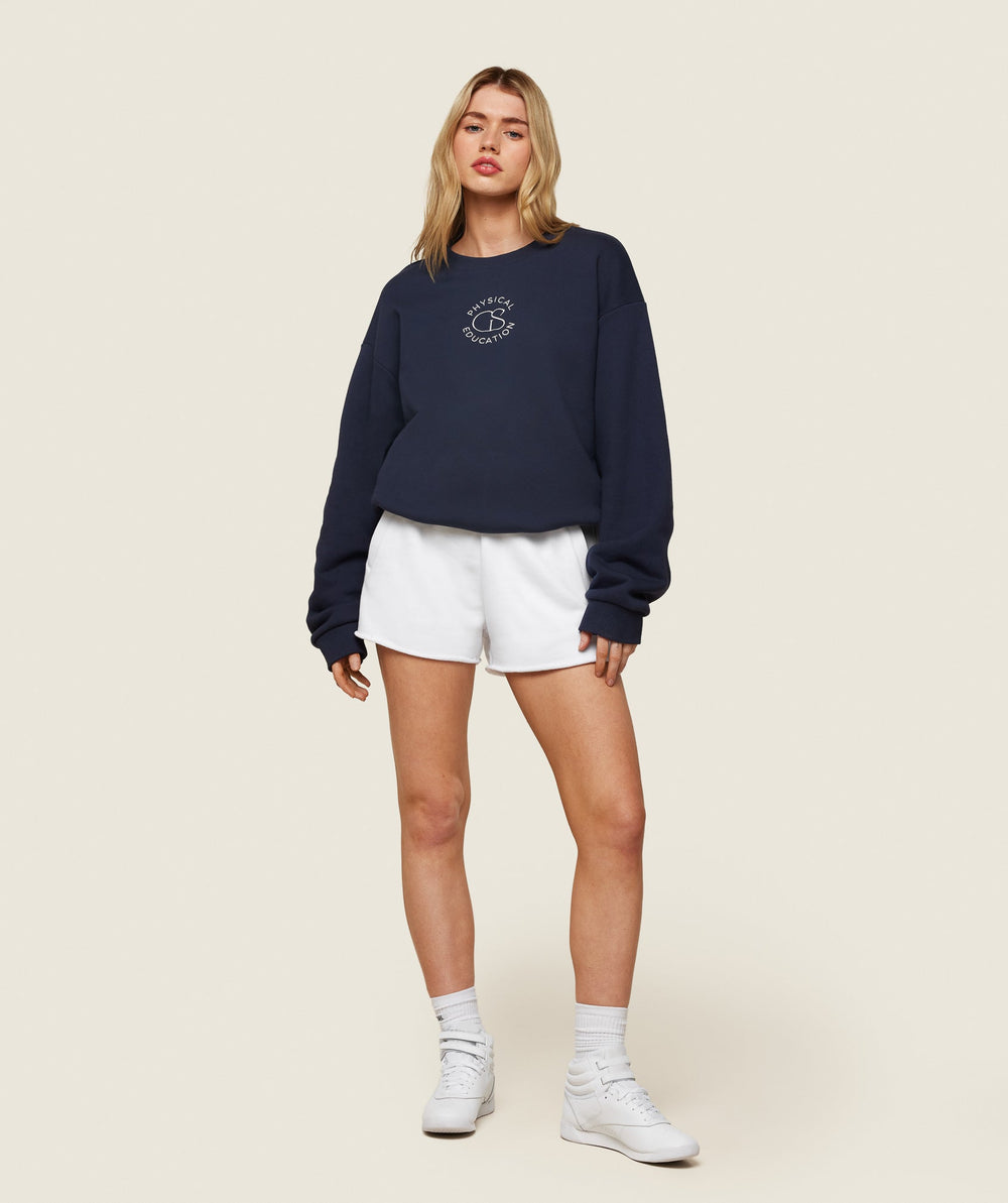 Phys Ed Logo Sweatshirt - Heavy Blue