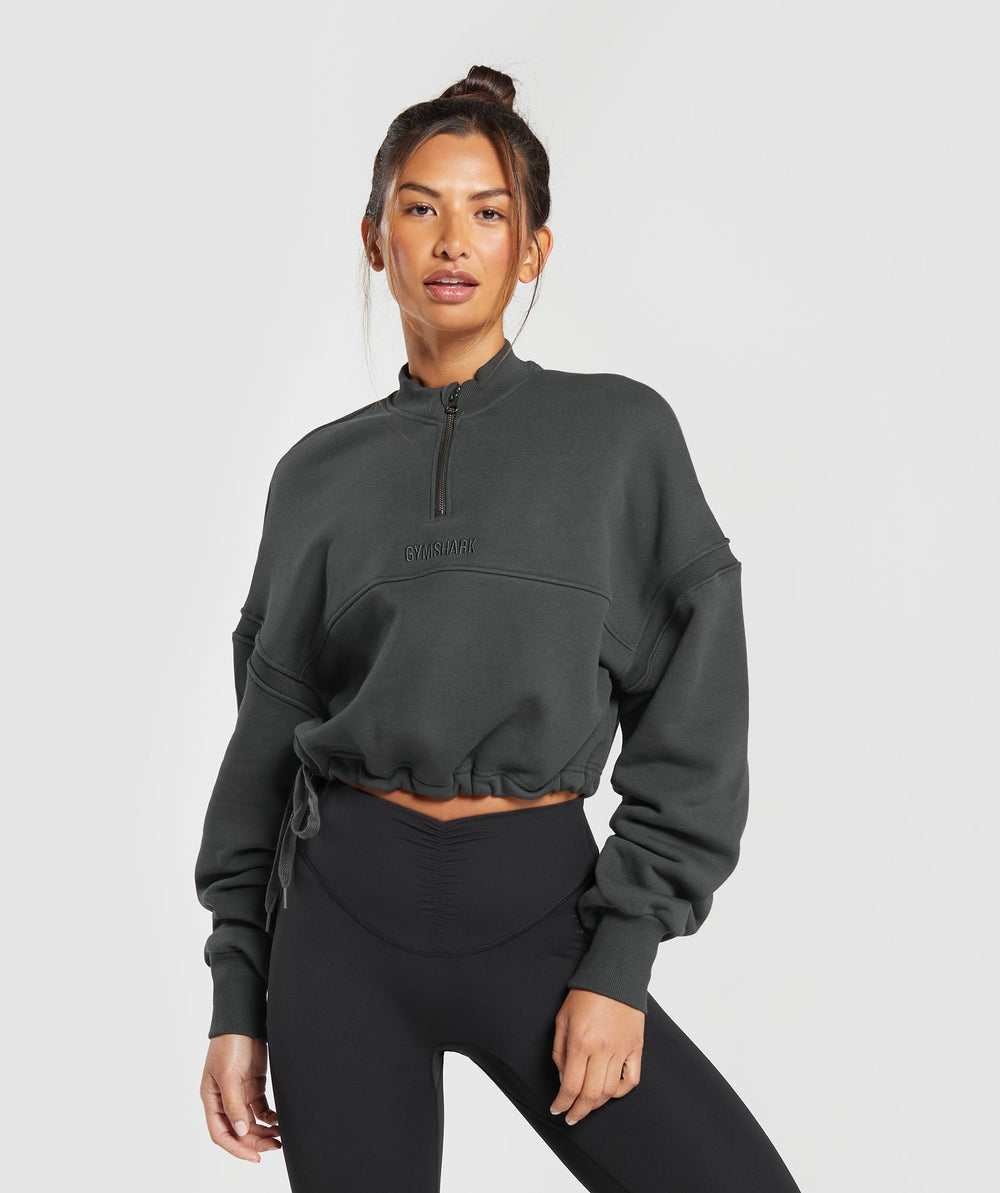 Heavyweight Loopback Sweat Pullover - Asphalt Grey