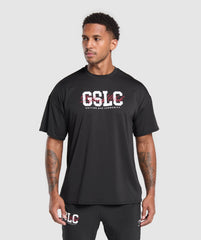 Script Graphic T-Shirt - Black