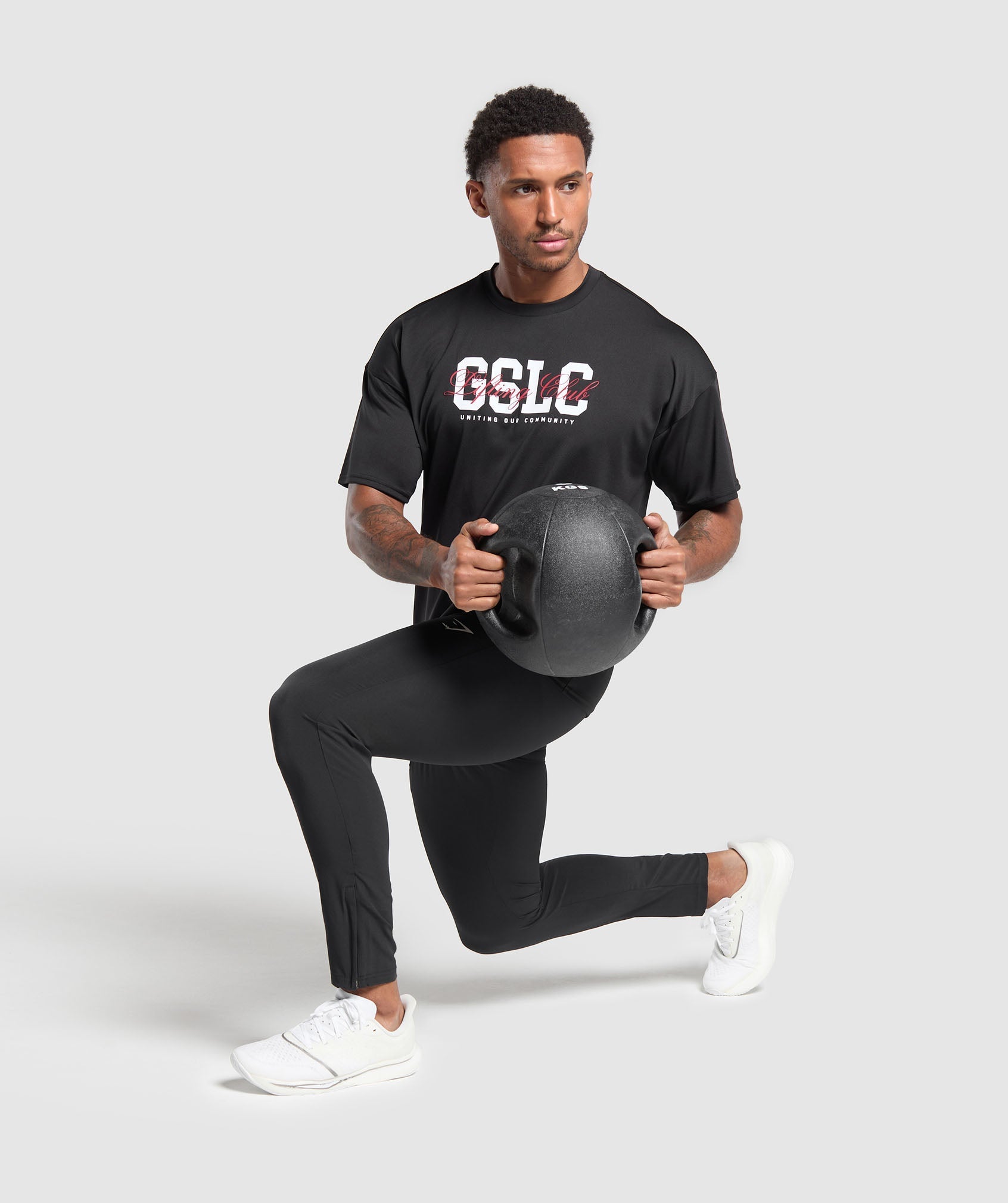 Script Graphic T-Shirt - Black