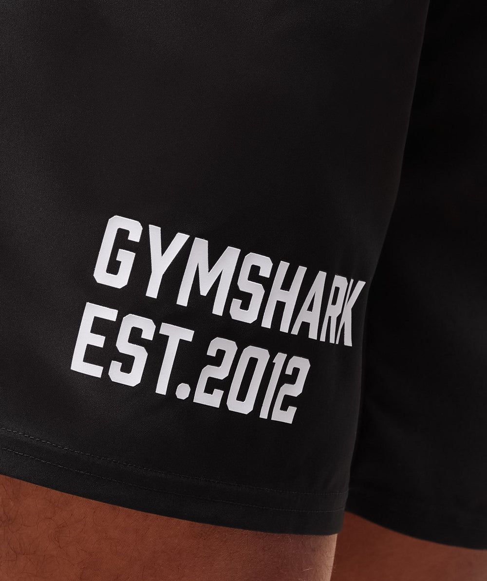 S&C Graphic 7" Shorts - Black