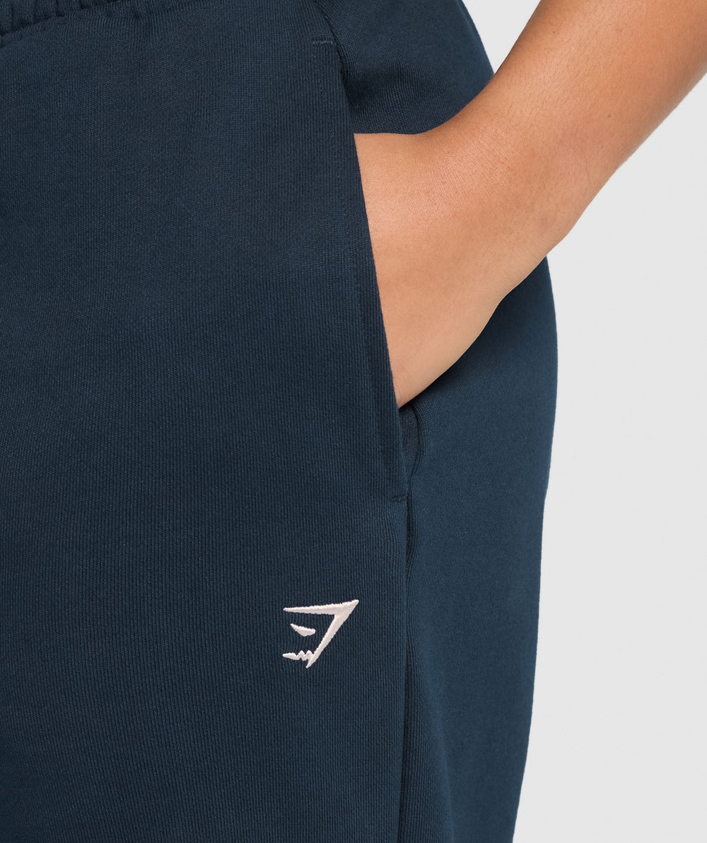 Lifting Club Oversized Joggers - Navy