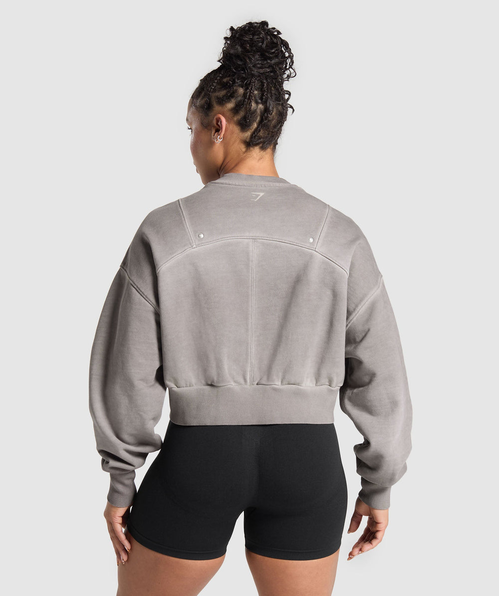 Rest Day Heavyweight Sweatshirt - Metal Grey/Asphalt Grey