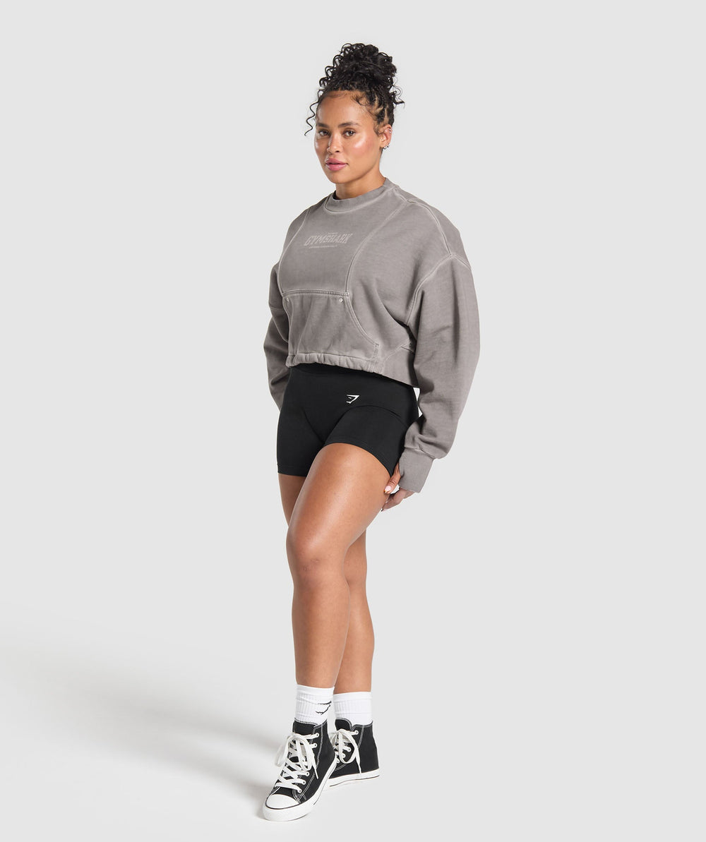 Rest Day Heavyweight Sweatshirt - Metal Grey/Asphalt Grey