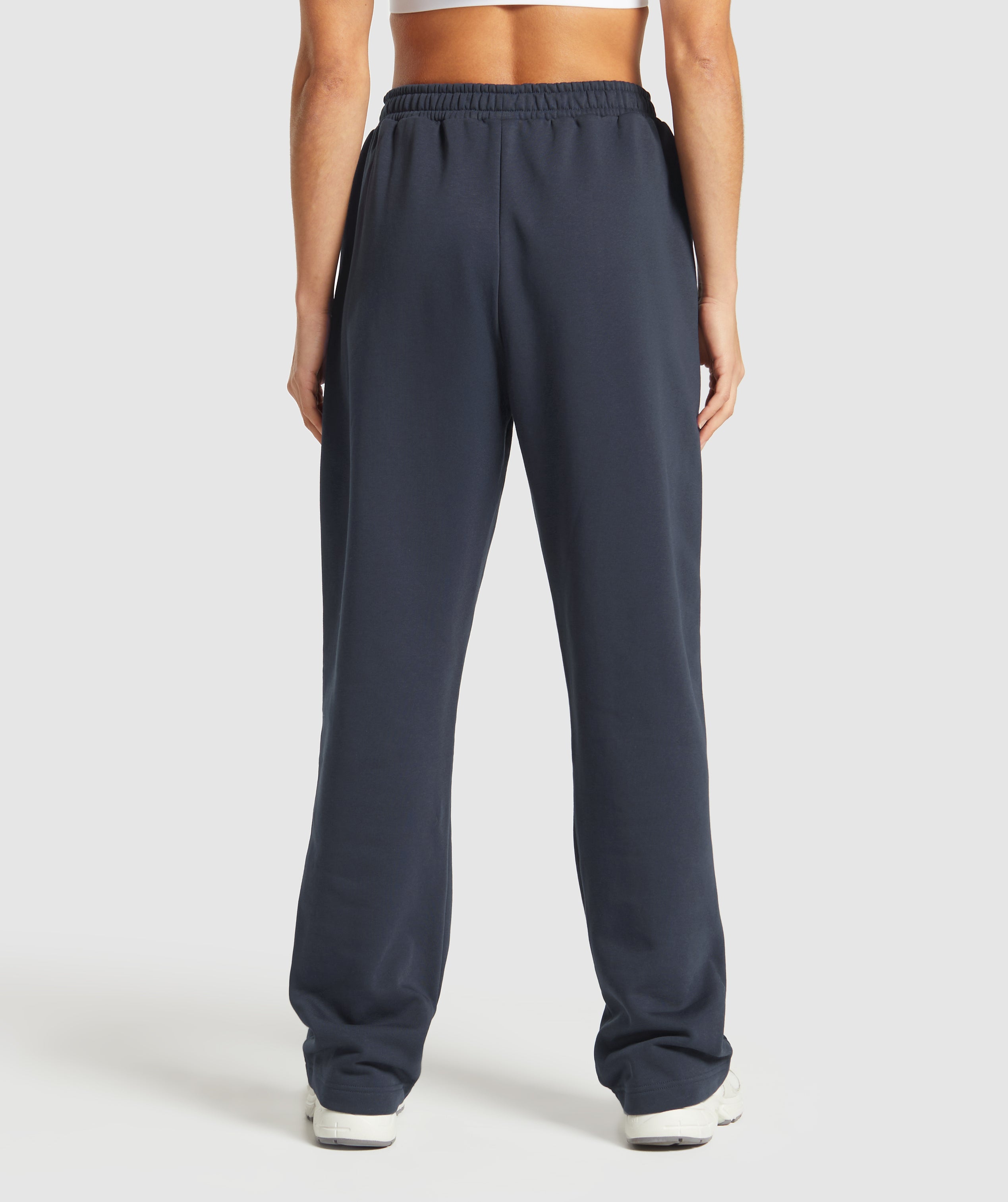 Training Fleece Straight Leg Joggers - Heavy Blue