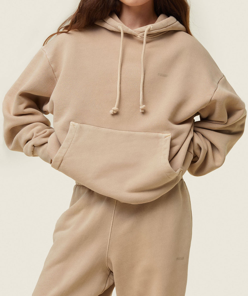 everywear Relaxed Hoodie - Deep Beige