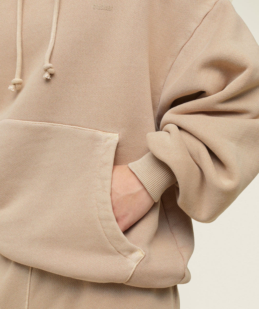 everywear Relaxed Hoodie - Deep Beige