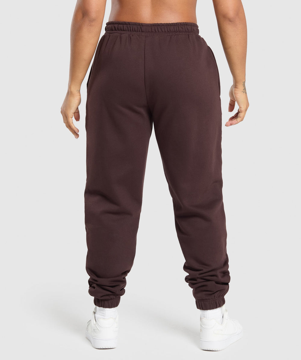 Bulking Season Brushed Joggers - Heritage Brown