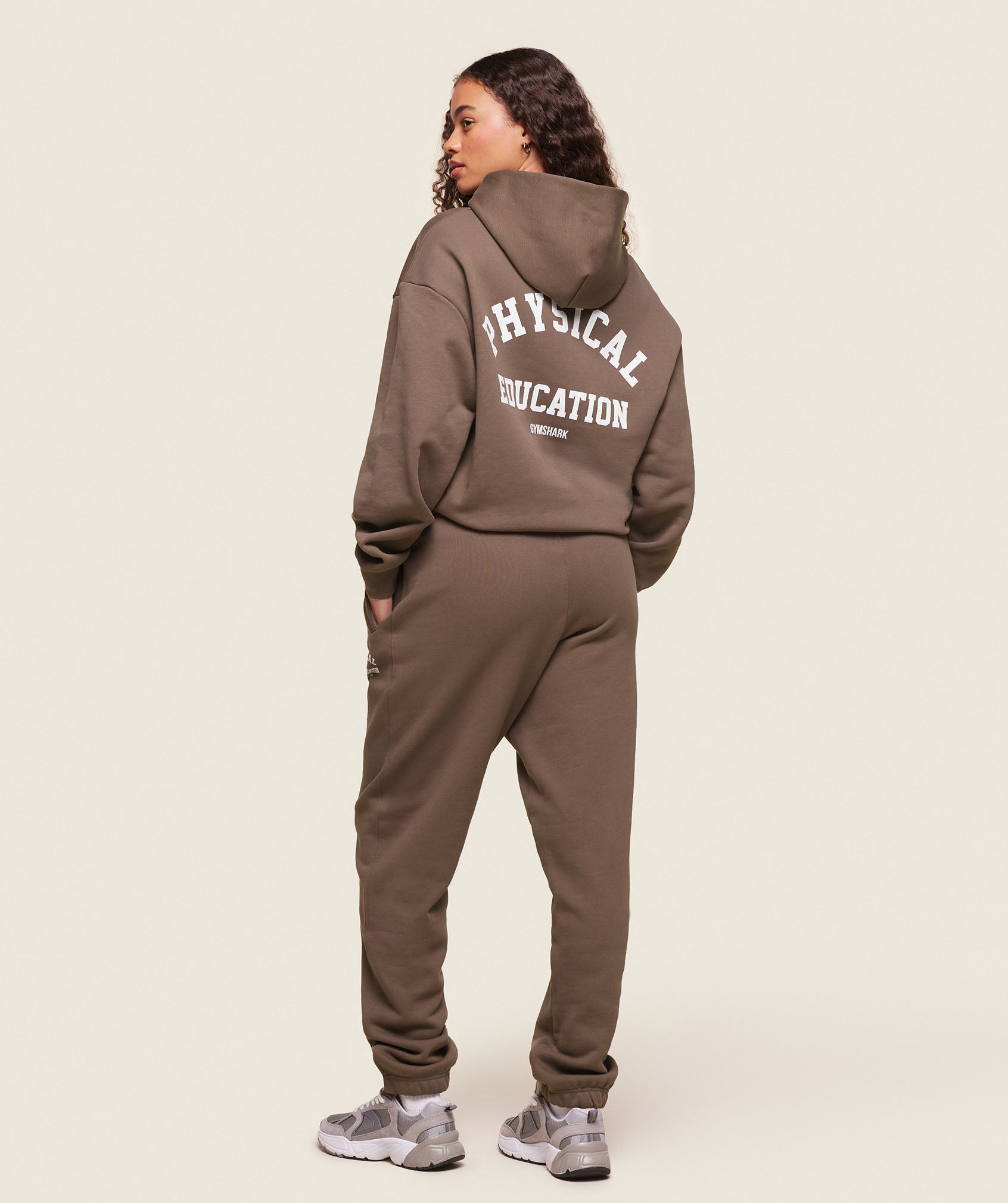 Phys Ed Logo Hoodie - Penny Brown