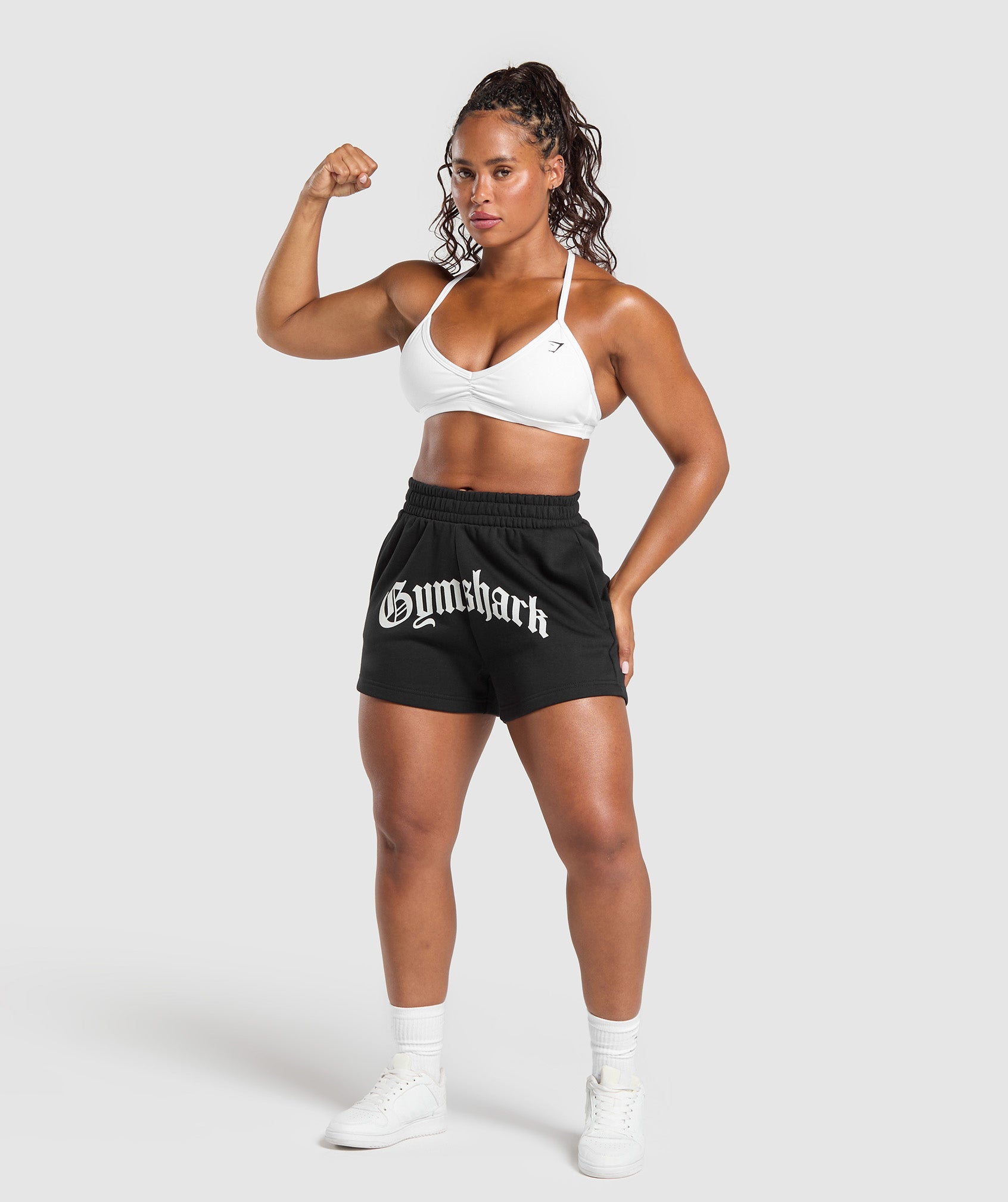 Strength Department Graphic Shorts - Black
