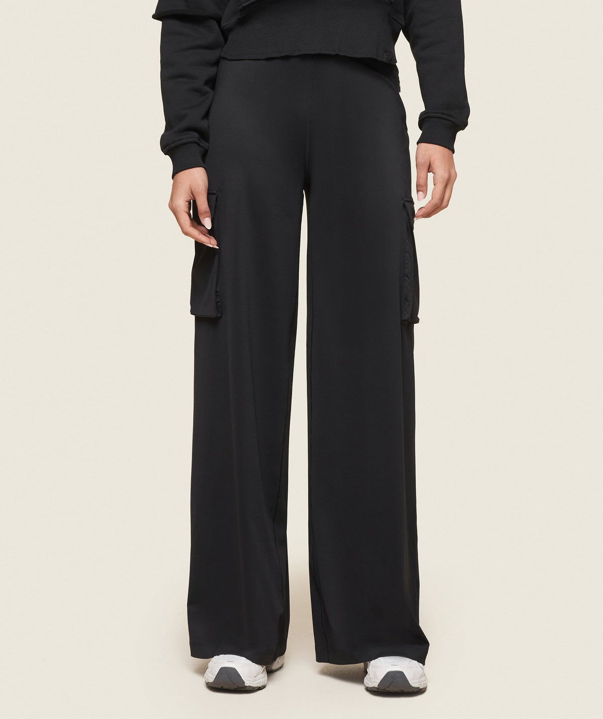 GS x Leana Deeb Flared Pants - Black