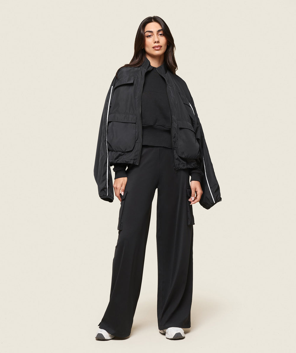 GS x Leana Deeb Flared Pants - Black