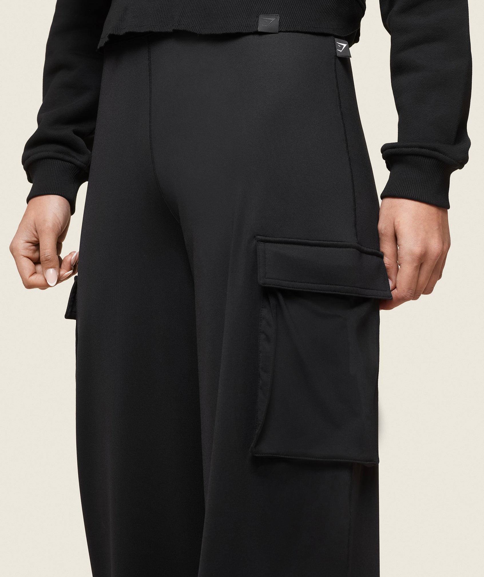 GS x Leana Deeb Flared Pants - Black