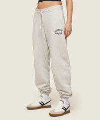 Phys Ed Logo Sweatpants - Light Grey Marl