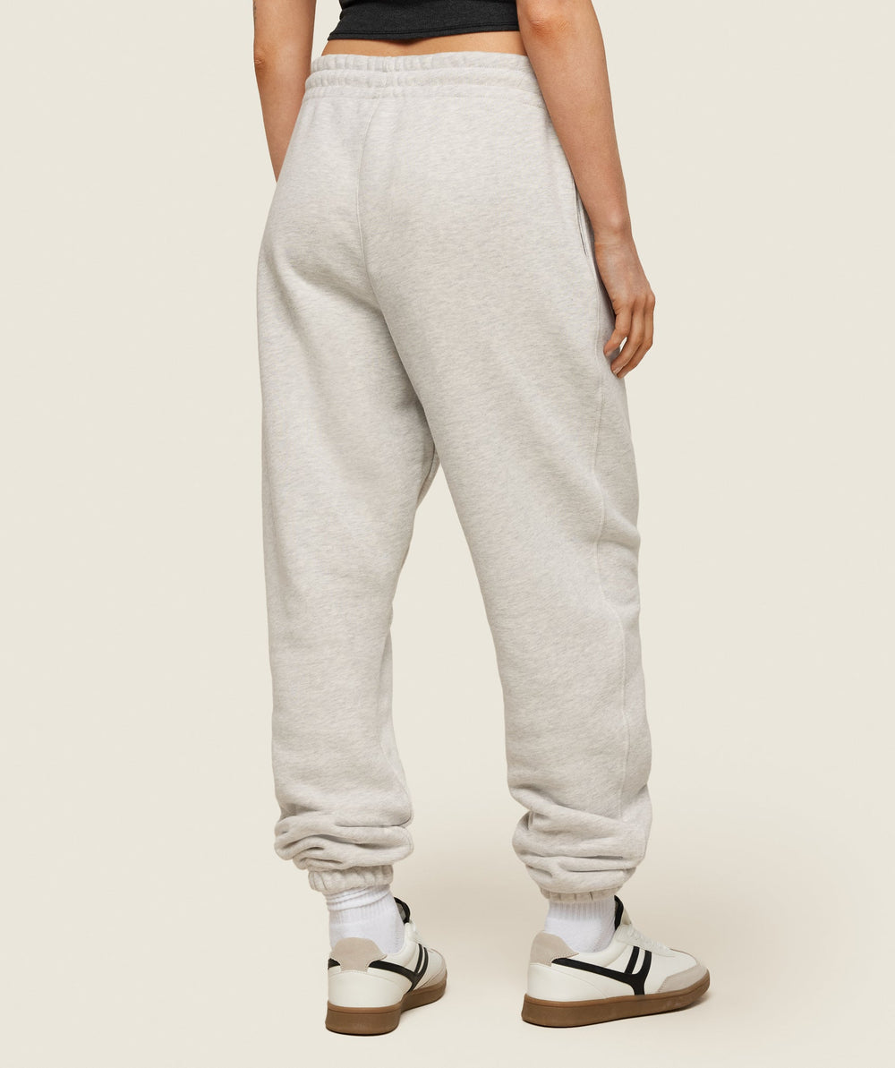 Phys Ed Logo Sweatpants - Light Grey Marl