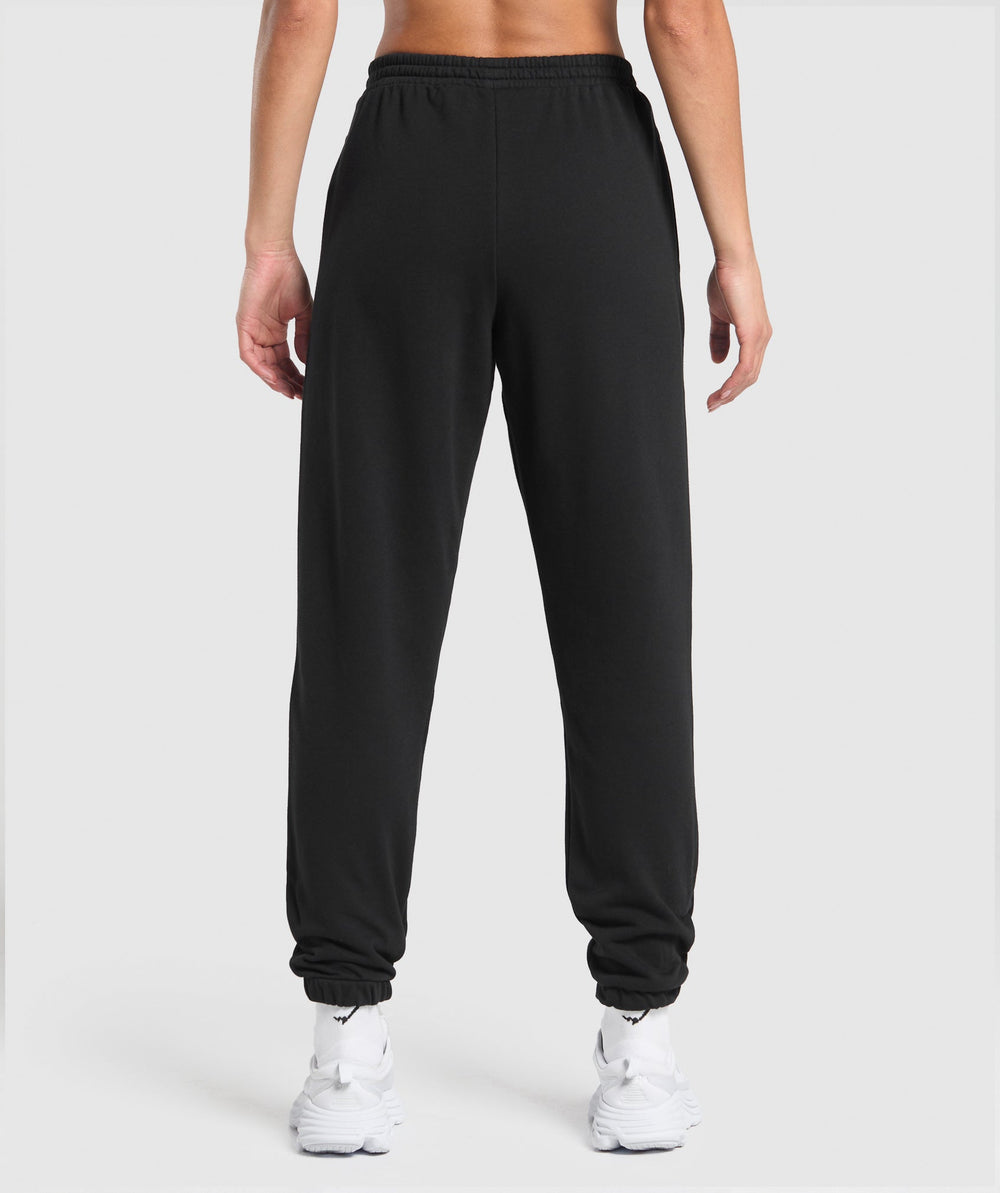 Running Graphic Joggers - Black