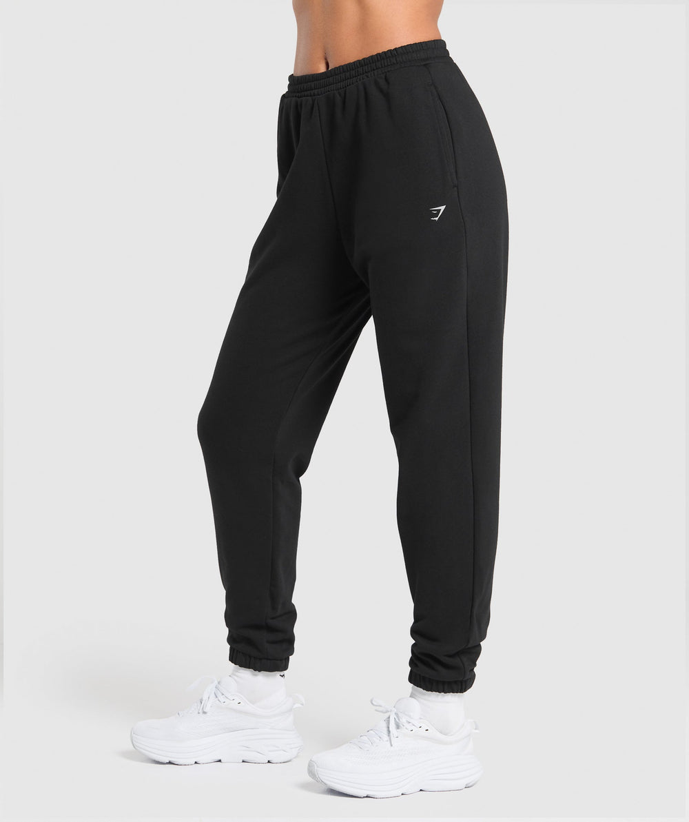 Running Graphic Joggers - Black