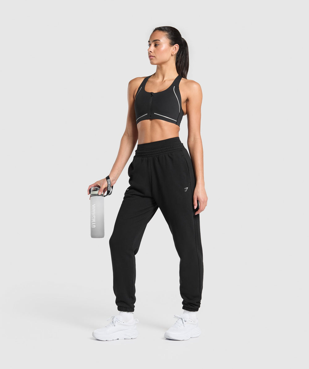 Running Graphic Joggers - Black