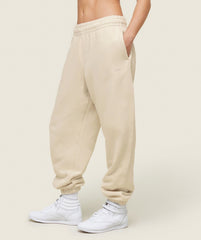 everywear Relaxed Joggers - Oat White