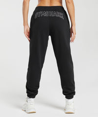Strength Department Graphic Joggers - Black