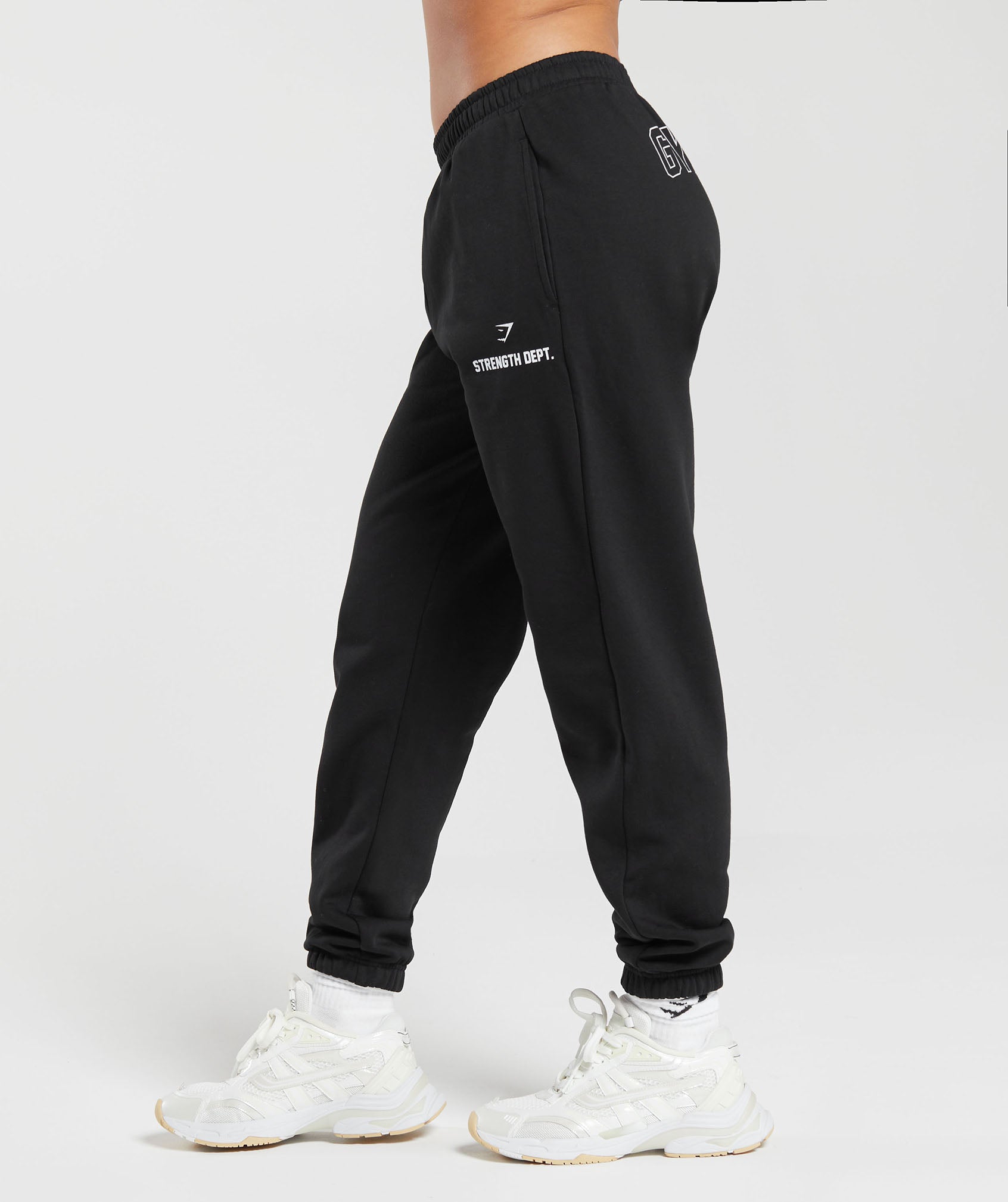 Strength Department Graphic Joggers - Black